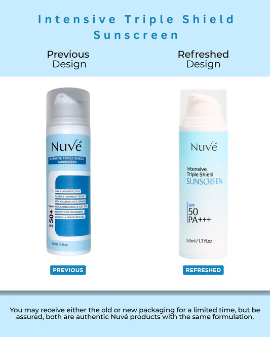 INTENSIVE TRIPLE SHIELD SUNSCREEN WITH SPF 50+ PA+++