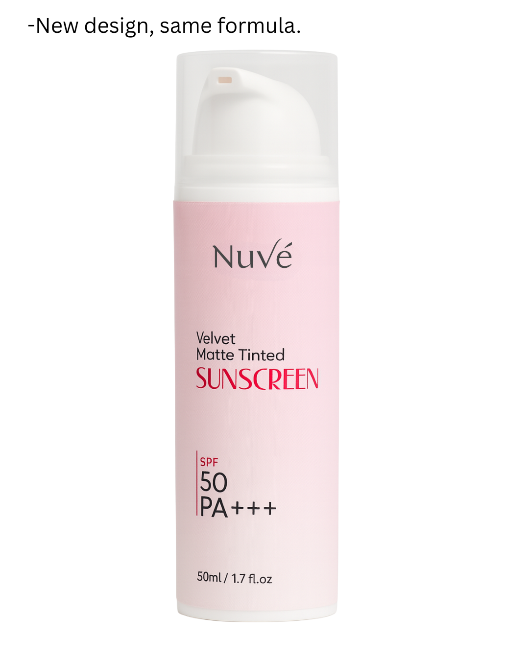 VELVET MATTE TINTED SUNSCREEN WITH SPF 50+ PA+++