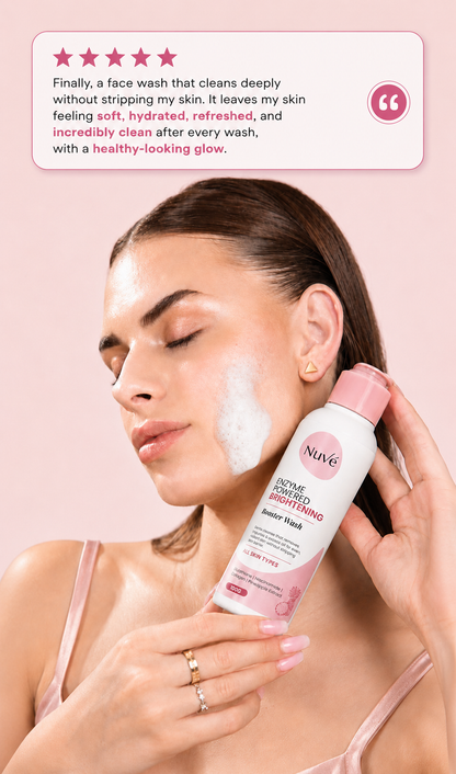 ENZYME POWERED BRIGHTENING BOOSTER WASH