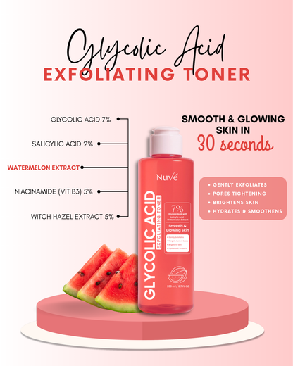 GLYCOLIC ACID EXFOLIATING TONER
